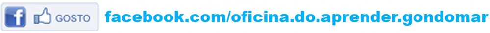 Acompanha a nossa atividade na página Facebook - Oficina do Aprender